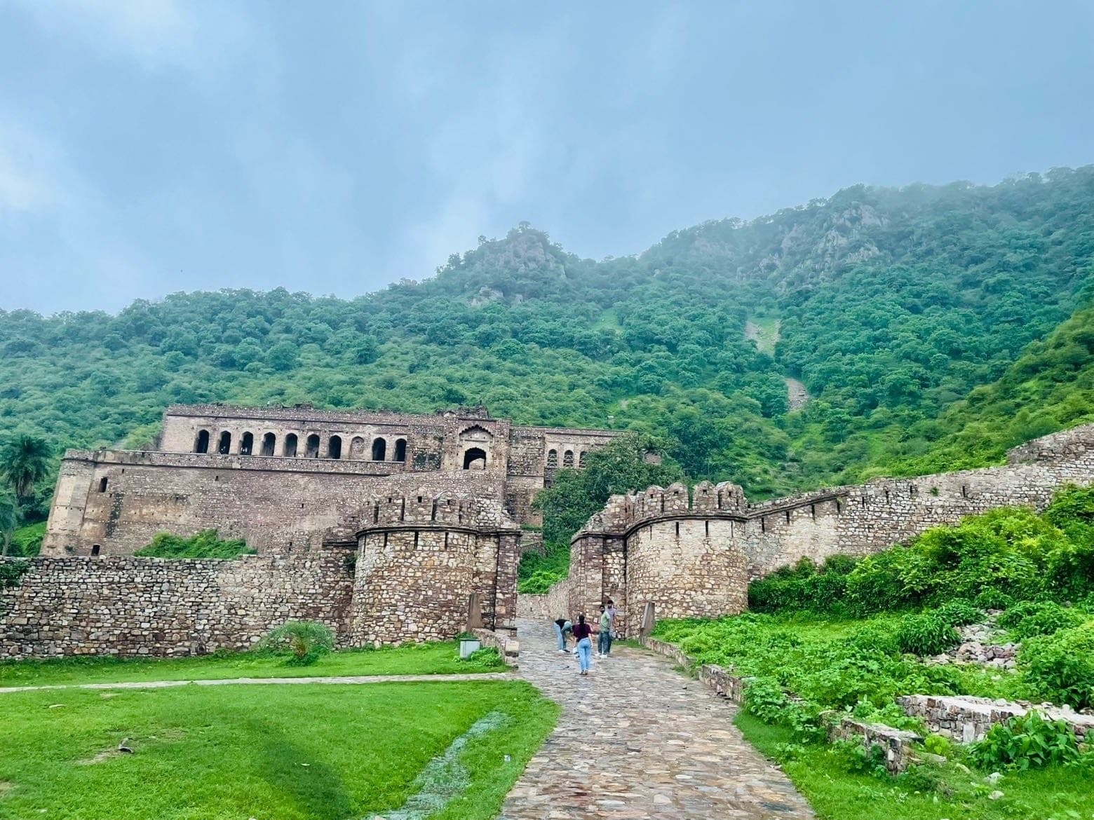Bhangarh Fort landscape