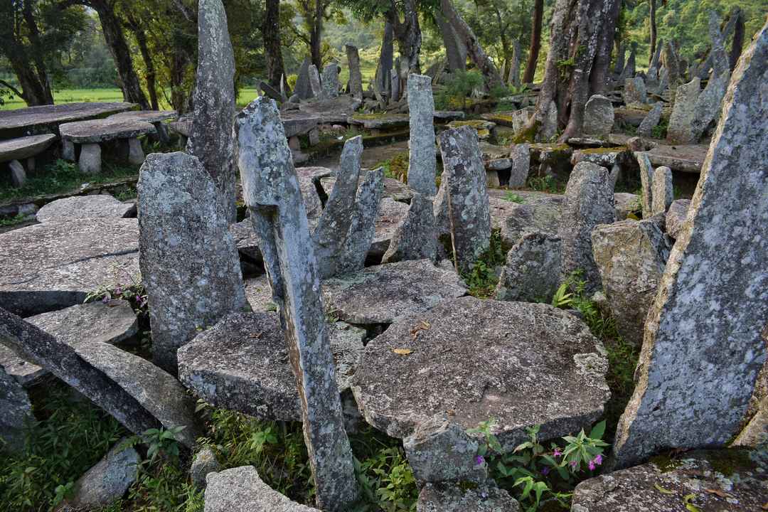 Nartiang Monoliths landscape
