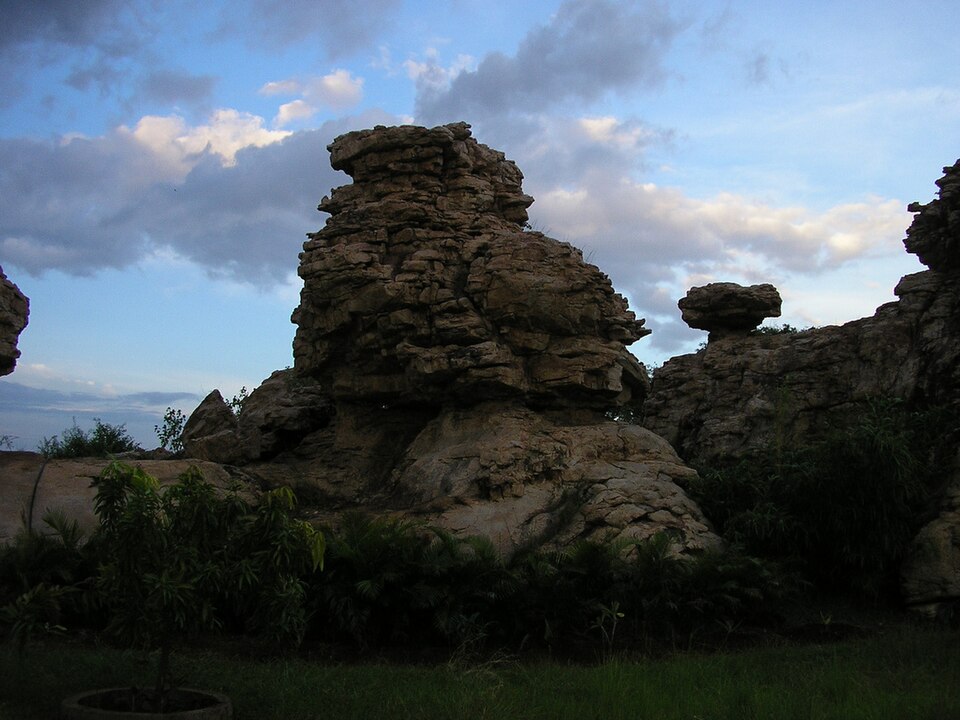 Orvakallu Rock Garden landscape