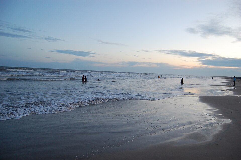 Manginapudi Beach landscape